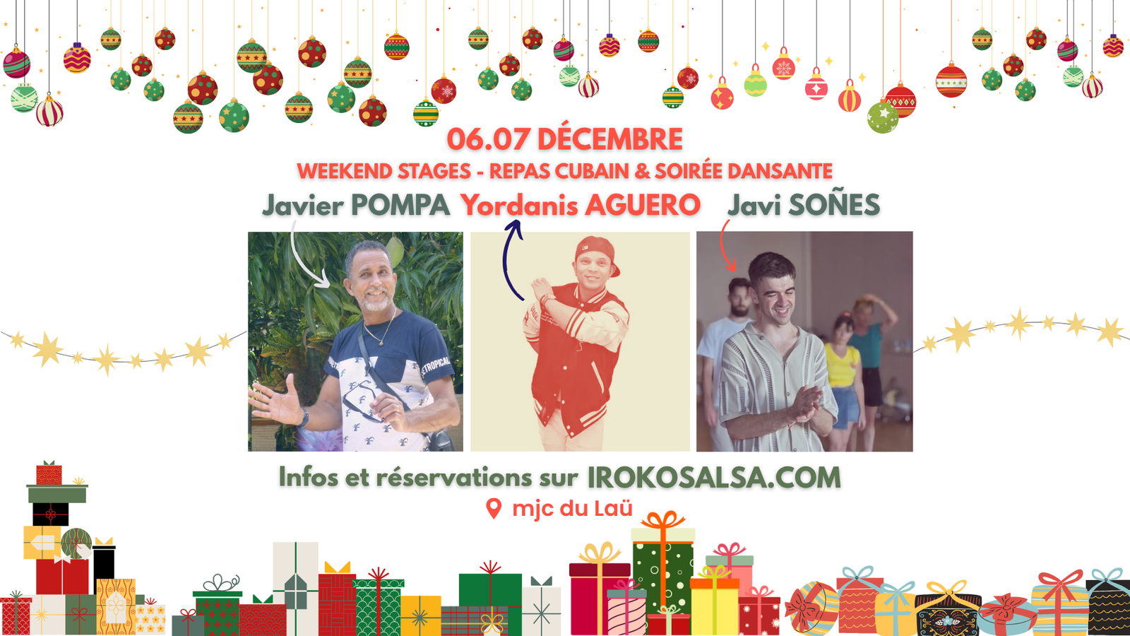 SOIRÉE:STAGES DÉCEMBRE FACEBOOK